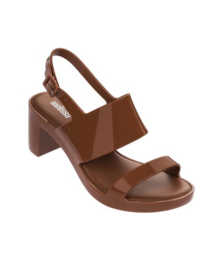 POSSESSION brown flat crab sandals for woman 